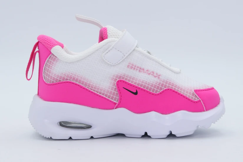 Nike Air Max Nova Βρεφικά Sneakers Λευκά, Ροζ, Μαύρα