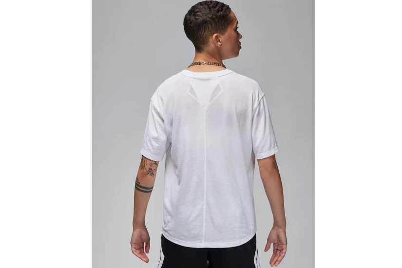 Jordan Sport Diamond Γυναικείο Κοντομάνικο T-Shirt Λευκό