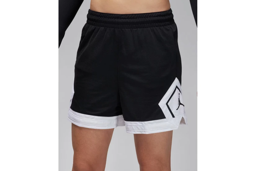 Jordan Sport Diamond Γυναικεία Μπασκετική Βερμούδα Μαύρη, Λευκή