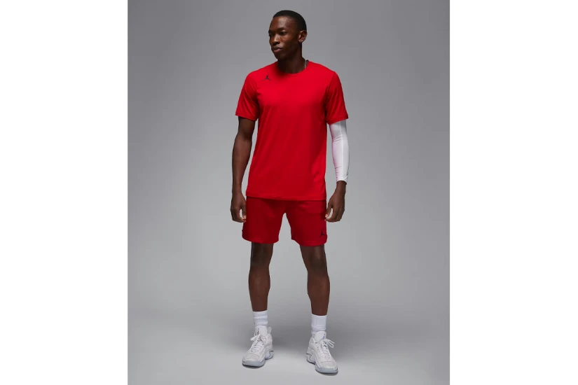 Jordan Sport Dri-FIT Mesh Ανδρική Μπασκετική Βερμούδα Κόκκινη