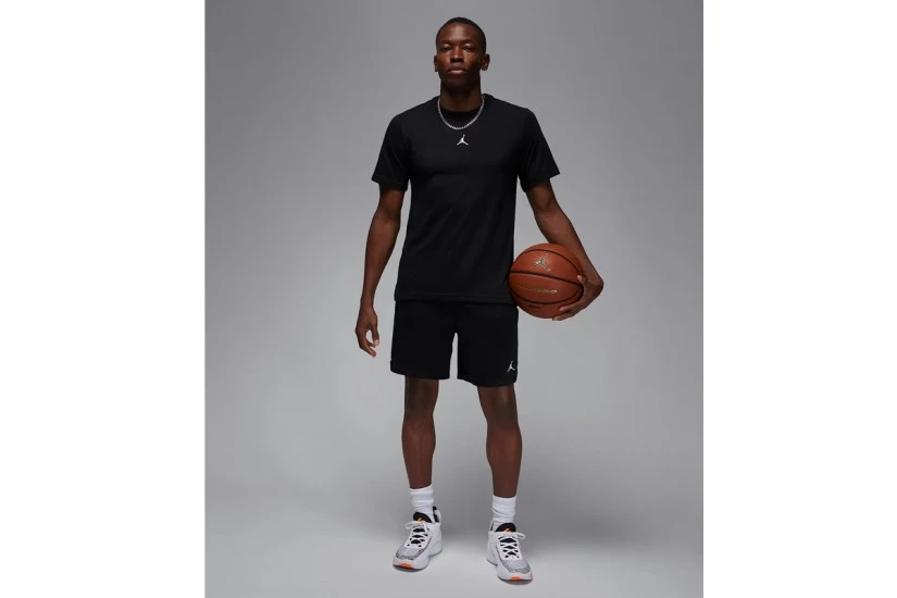 Jordan Sport Dri-FIT Ανδρικό Κοντομάνικο T-Shirt Μαύρο