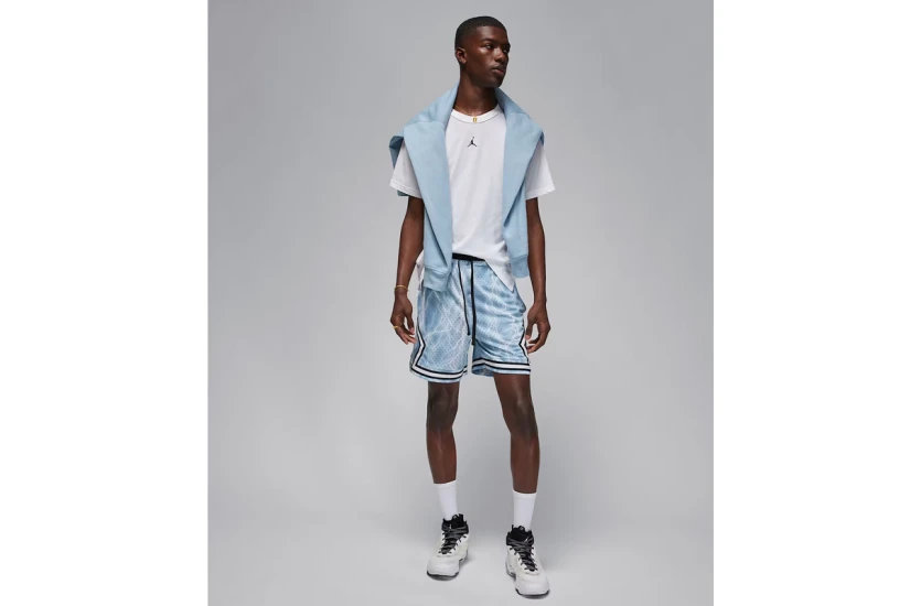 Jordan Sport Dri-FIT Ανδρικό Κοντομάνικο T-Shirt Λευκό