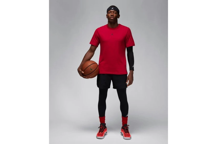 Jordan Sport Dri-FIT Ανδρικό Κοντομάνικο T-Shirt Κόκκινο