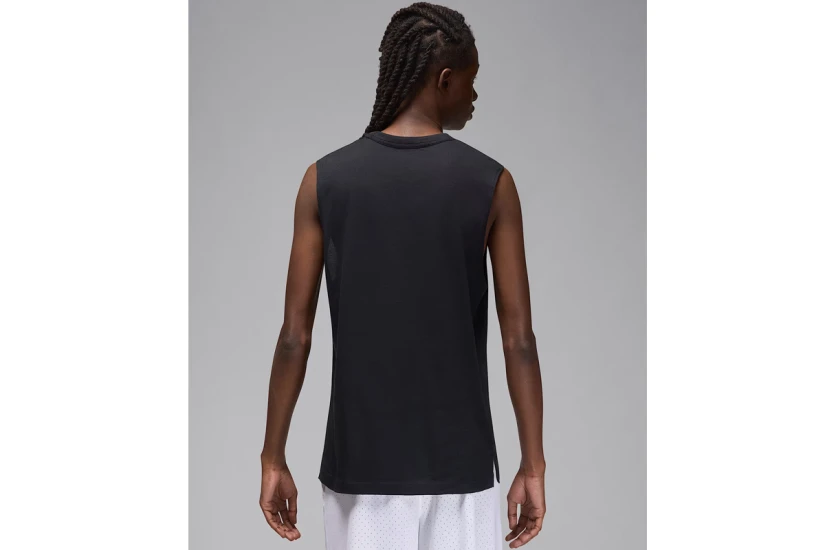 Jordan Sport Dri-FIT Ανδρική Αμάνικη Μπλούζα Μαύρη