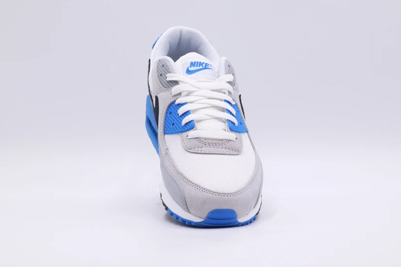 Nike Air Max 90 Ανδρικά Sneakers Γκρι, Λευκά, Ρουά