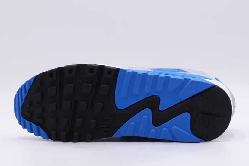 Nike Air Max 90 Ανδρικά Sneakers Γκρι, Λευκά, Ρουά