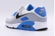 Nike Air Max 90 Ανδρικά Sneakers Γκρι, Λευκά, Ρουά