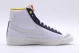 Nike Blazer Mid 77 Παιδικά Sneakers Λευκά, Γκρι, Μπλε Σκούρα