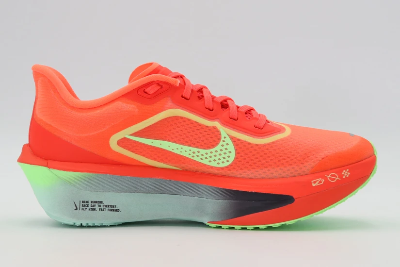 Nike Zoom Fly 6 Αθλητικά Παπούτσια για Τρέξιμο Κοραλλί, Λαχανί