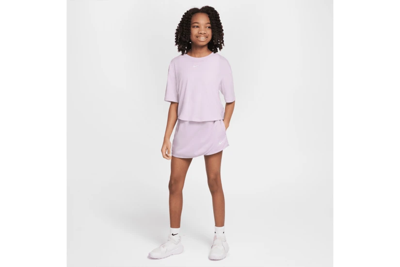 Nike Dri-FIT Παιδικό Αθλητικό Skort Λιλά