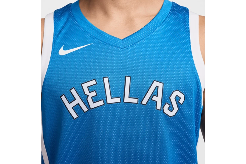 Nike Dri-FIT Limited Road Ανδρική Φανέλα Μπάσκετ Εθνικής Ελλάδας Ρουά, Λευκή
