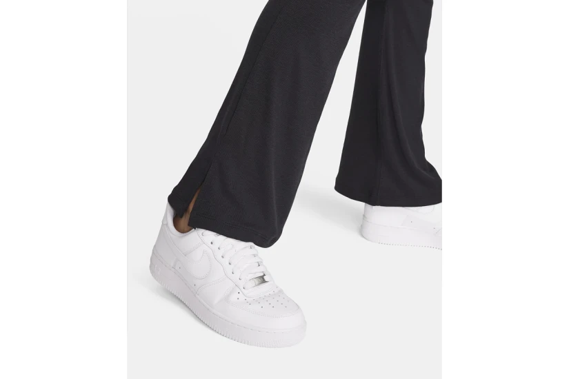 Nike Sportswear Chill Knit Γυναικείο Ψηλόμεσο Μακρύ Κολάν Καφέ