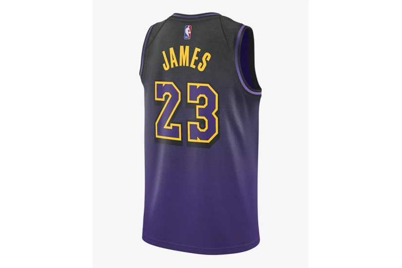 Nike NBA Dri-FIT Los Angeles Lakers LeBron James Φανέλα NBA 2024/25 City Edition