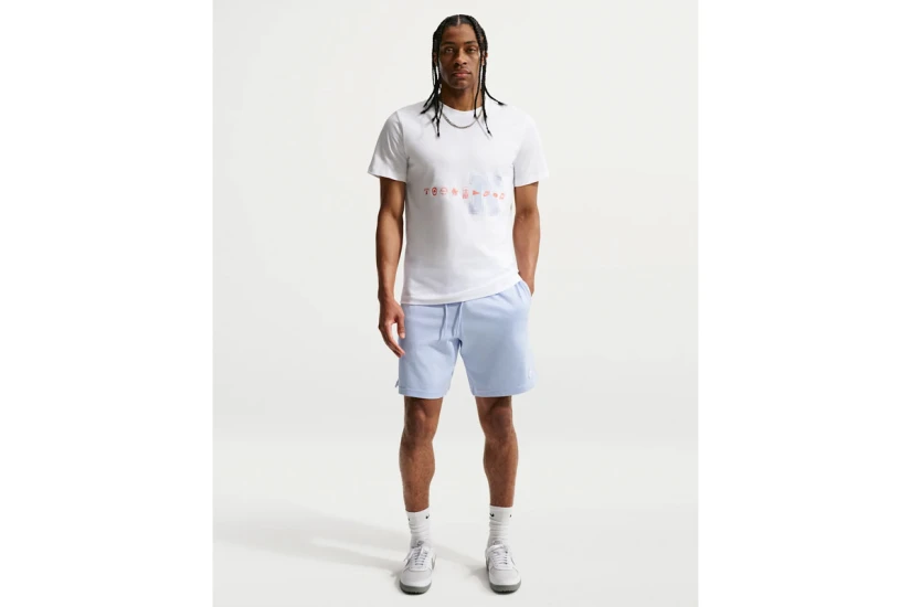 Nike Sportswear Club Knit Ανδρική Αθλητική Βερμούδα Γαλάζια