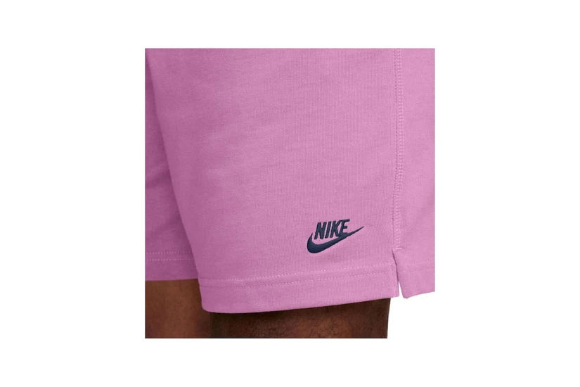 Nike Sportswear Club Knit Ανδρική Αθλητική Βερμούδα Ροζ