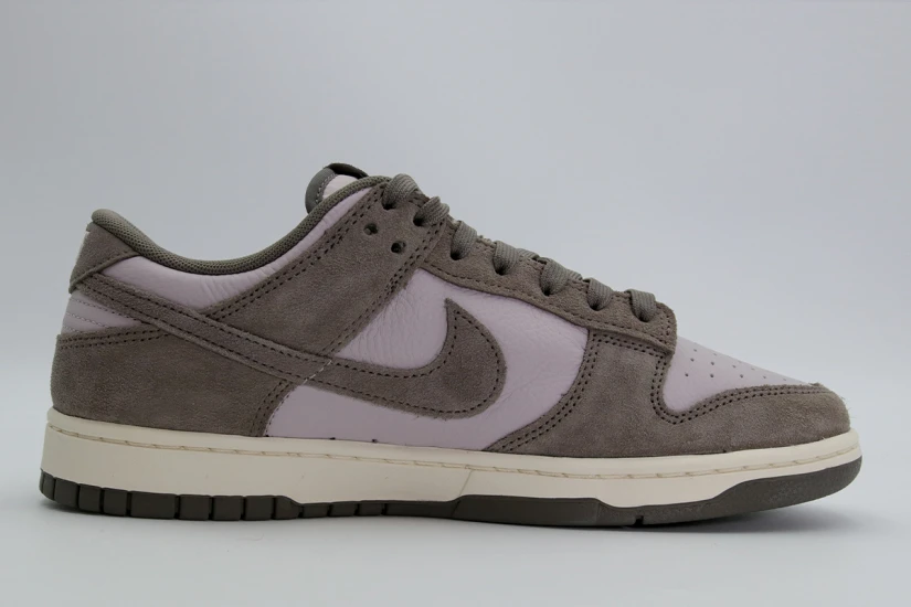 Nike Dunk Low Ανδρικά Sneakers Γκρι, Λιλά