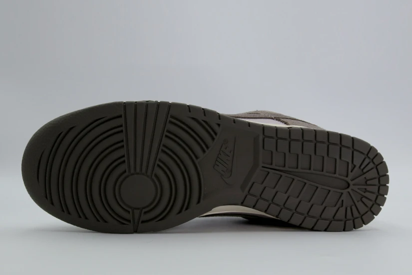 Nike Dunk Low Ανδρικά Sneakers Γκρι, Λιλά