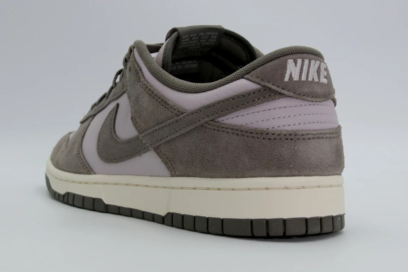 Nike Dunk Low Ανδρικά Sneakers Γκρι, Λιλά