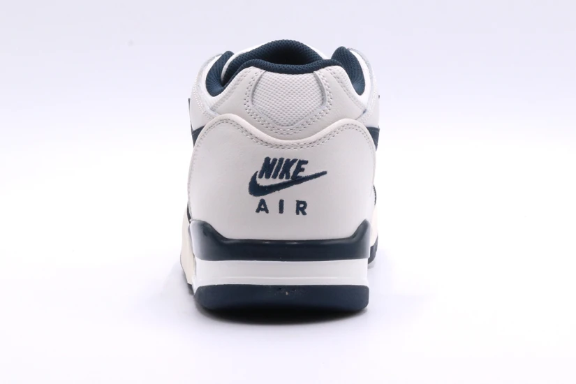 Nike Air Flight 89 Low Ανδρικά Sneakers Λευκά, Μπλε Σκούρα
