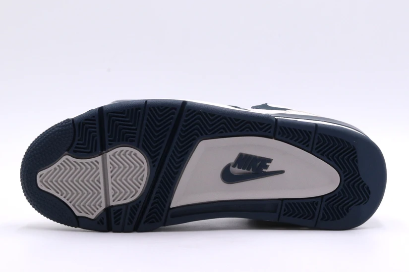 Nike Air Flight 89 Low Ανδρικά Sneakers Λευκά, Μπλε Σκούρα