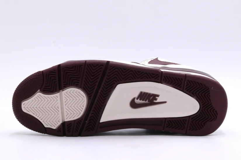 Nike Air Flight 89 Low Ανδρικά Sneakers Λευκά, Μπορντό
