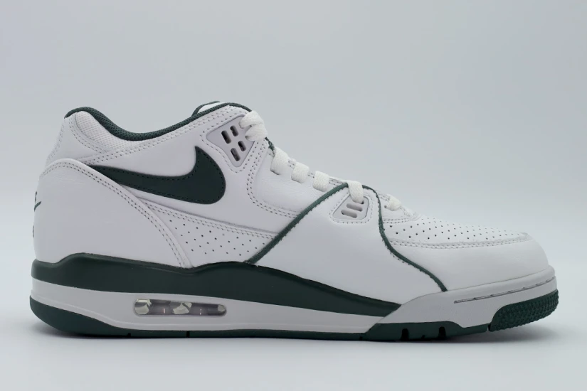 Nike Air Flight 89 Low Ανδρικά Sneakers Λευκά, Πράσινα