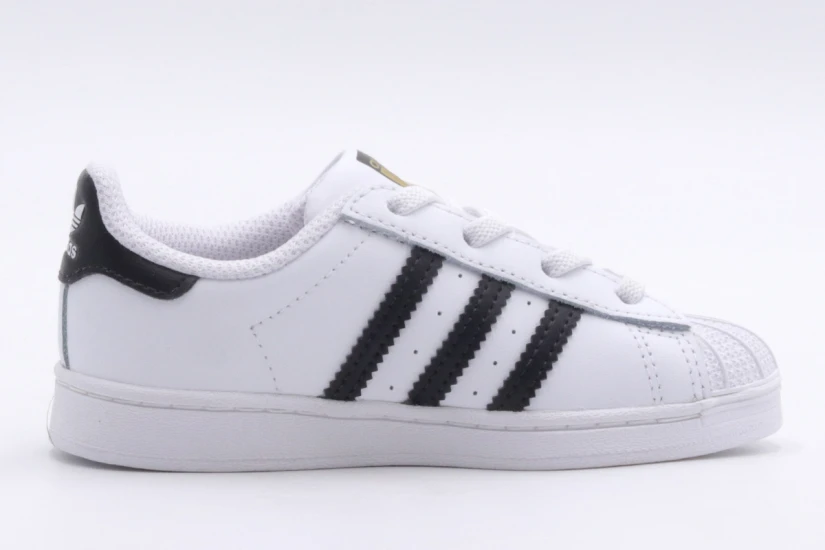 Adidas Originals Superstar Βρεφικά Λευκά, Μαύρα