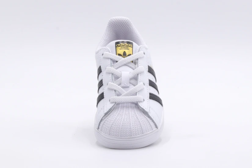 Adidas Originals Superstar Βρεφικά Λευκά, Μαύρα