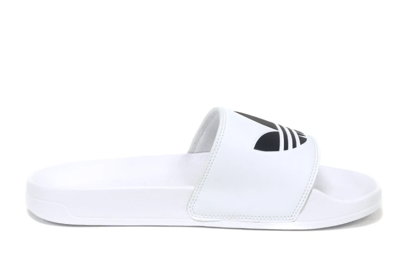 Adidas Originals Adilette Lite Unisex Παντόφλες Λευκές