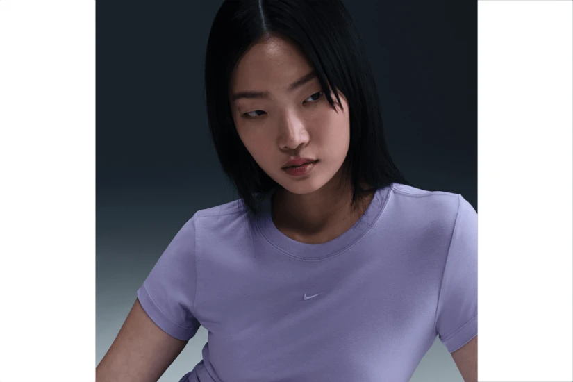 Nike Sportswear Chill Knit Γυναικείο Κοντομάνικο T-Shirt Λιλά