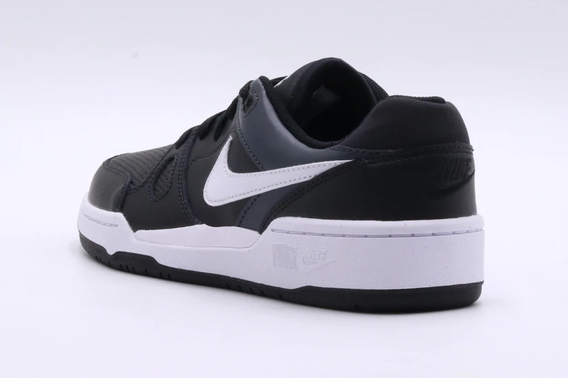 Nike Full Force Low Παιδικά Sneakers Μαύρα, Λευκά