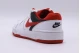 Nike Full Force Low Παιδικά Sneakers Λευκά, Κόκκινα, Μαύρα