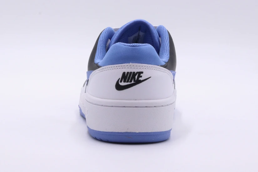 Nike Full Force Low Παιδικά Sneakers Λευκά, Μπλε, Μαύρα