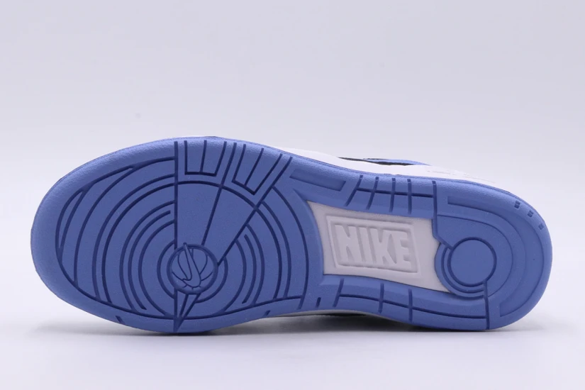 Nike Full Force Low Παιδικά Sneakers Λευκά, Μπλε, Μαύρα