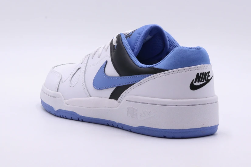 Nike Full Force Low Παιδικά Sneakers Λευκά, Μπλε, Μαύρα