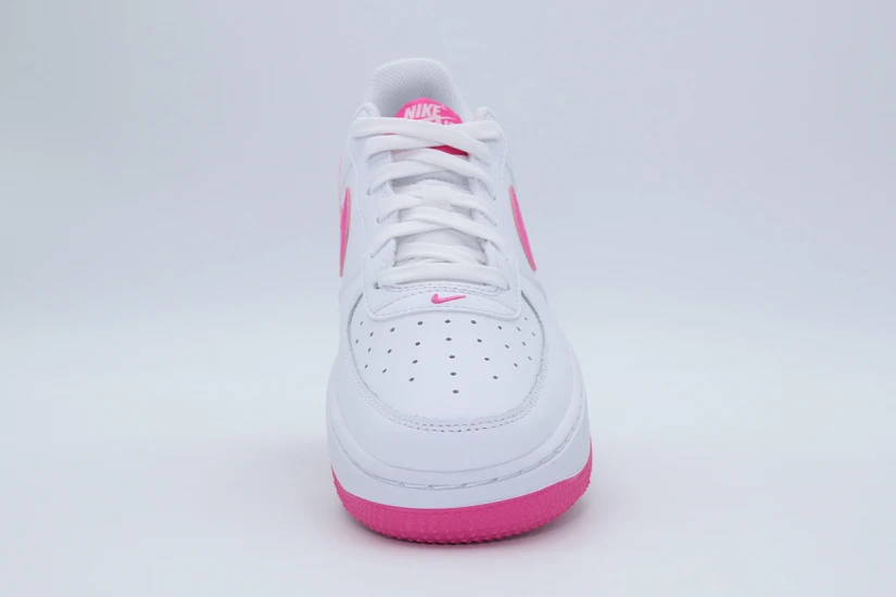 Nike Air Force 1 Sneakers Λευκά, Φούξια