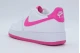 Nike Air Force 1 Sneakers Λευκά, Φούξια