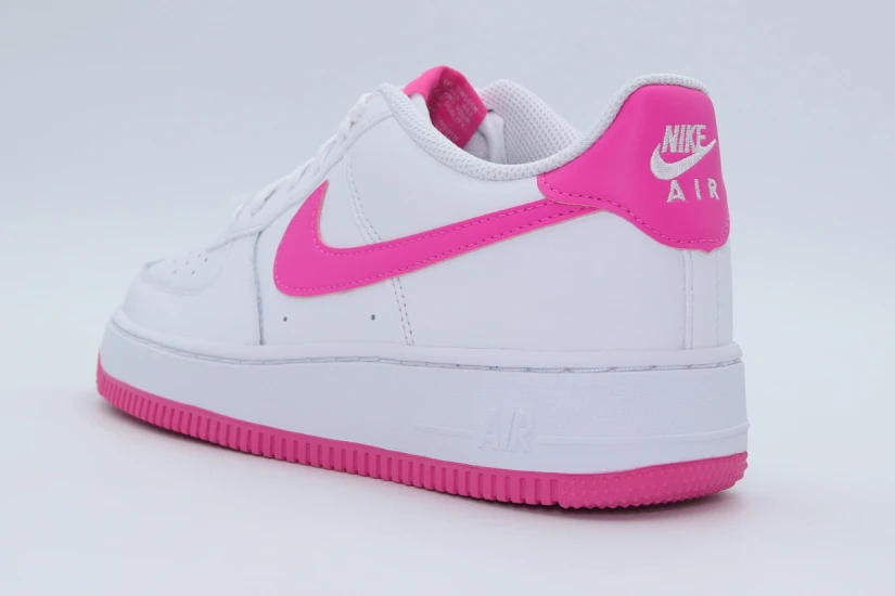 Nike Air Force 1 Sneakers Λευκά, Φούξια