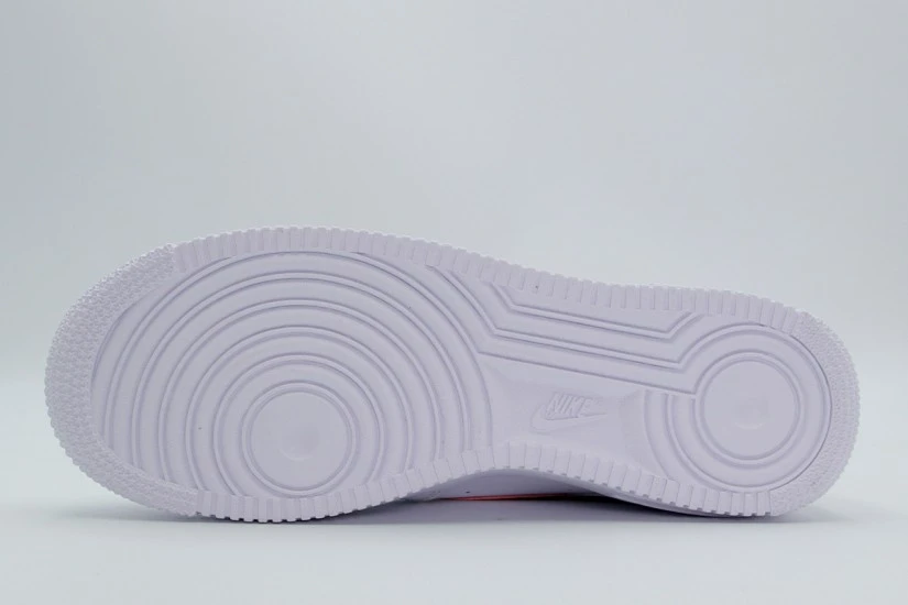 Nike Air Force 1 Sneakers Λευκά, Κοραλλί