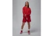 Jordan Brooklyn Fleece Γυναικεία Μακρυμάνικη Μπλούζα Κόκκινη