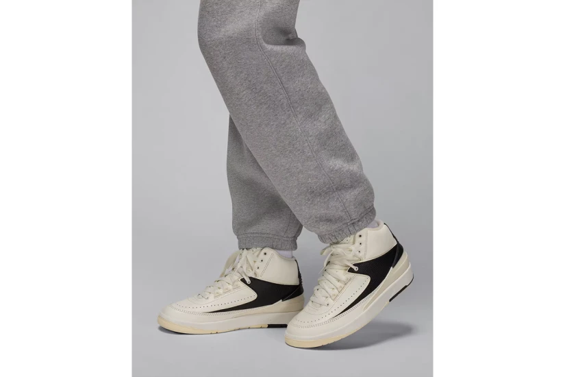 Jordan Brooklyn Fleece Γυναικείο Παντελόνι Φόρμας Γκρι