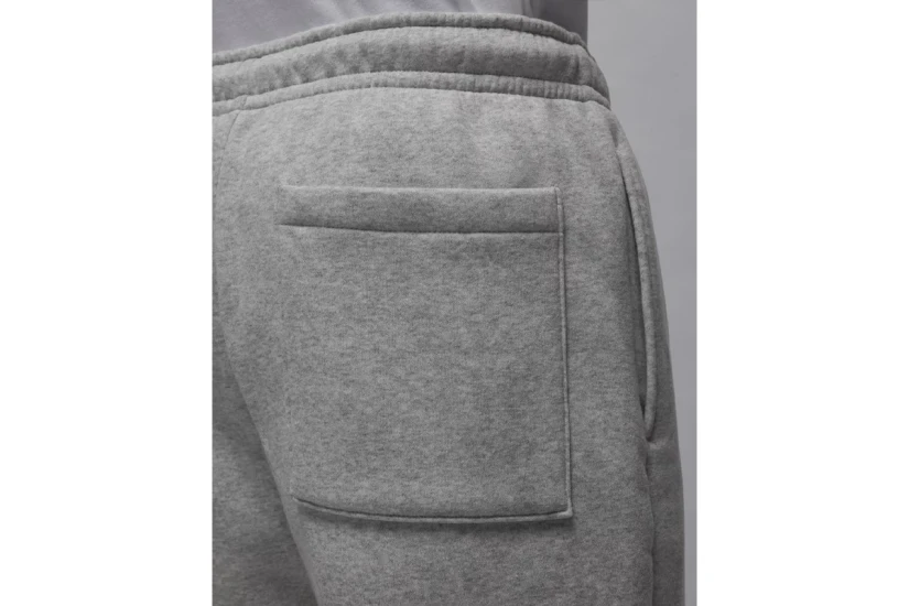 Jordan Brooklyn Fleece Ανδρικό Παντελόνι Φόρμας Γκρι Ανοιχτό