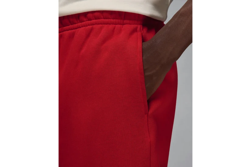 Jordan Brooklyn Fleece Ανδρική Αθλητική Βερμούδα Κόκκινη