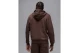 Jordan Brooklyn Fleece Ανδρική Ζακέτα με Κουκούλα Καφέ