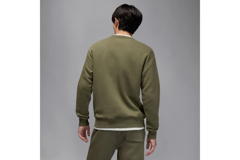 Jordan Brooklyn Fleece Ανδρική Μακρυμάνικη Μπλούζα Χακί