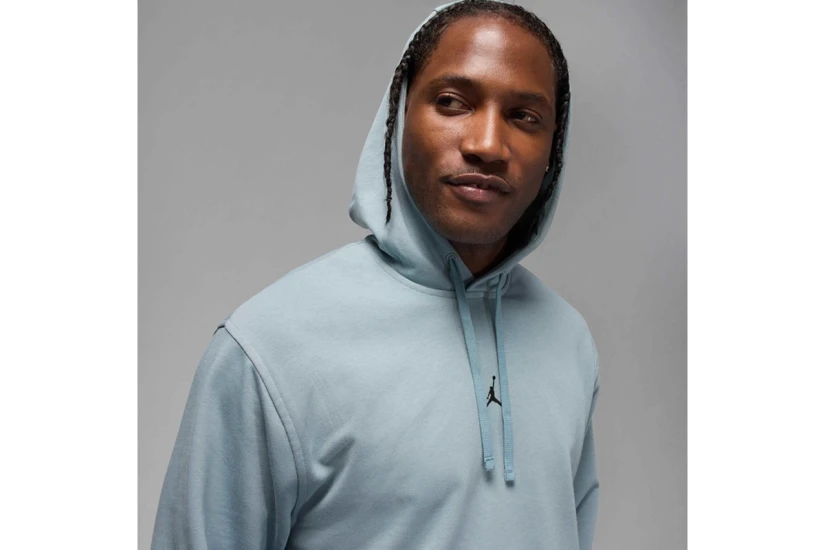 Jordan Sport Crossover Dri-FIT Ανδρικό Φούτερ με Κουκούλα Γκρι