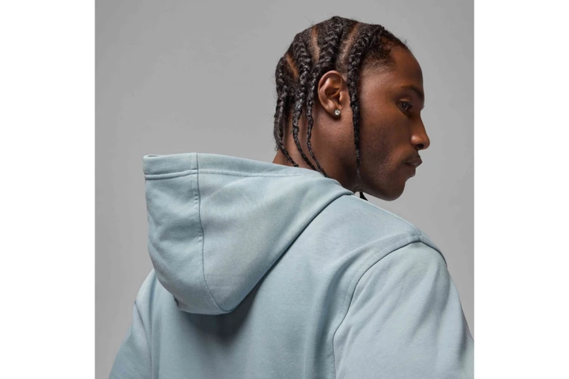 Jordan Sport Crossover Dri-FIT Ανδρικό Φούτερ με Κουκούλα Γκρι