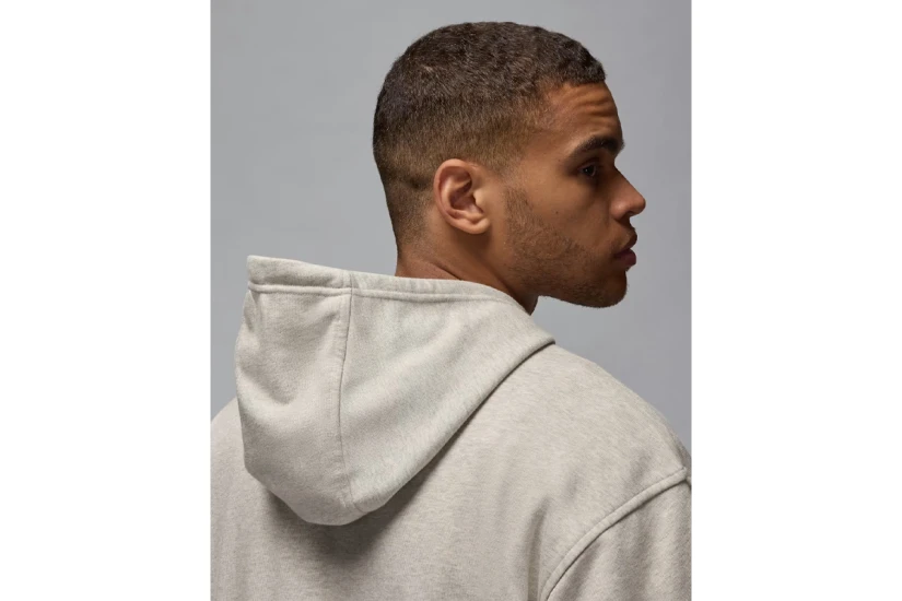 Jordan Sport Crossover Dri-FIT Ανδρικό Φούτερ με Κουκούλα Γκρι