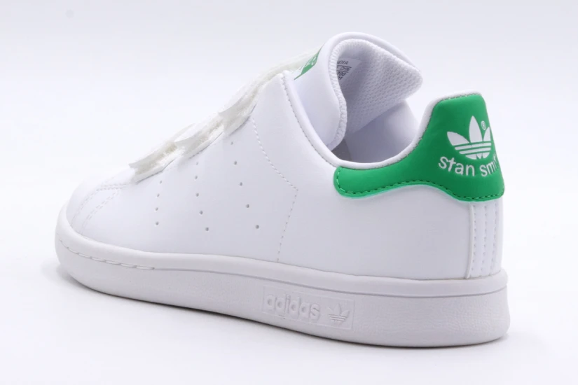Adidas Originals Stan Smith Παιδικά Sneakers Λευκά, Πράσινα