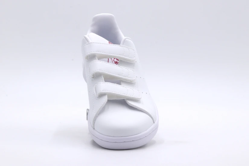 Adidas Originals Stan Smith Παιδικά Sneakers Λευκά, Φούξια